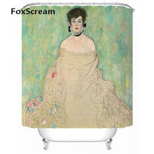 Load image into Gallery viewer, Gustav Klimt Shower Curtain Bath Curtains For Bathroom Waterproof Curtain Shower Frabic Bath Home Decor Shower Curtains or Mat