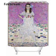 Load image into Gallery viewer, Gustav Klimt Shower Curtain Bath Curtains For Bathroom Waterproof Curtain Shower Frabic Bath Home Decor Shower Curtains or Mat
