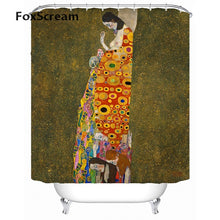 Load image into Gallery viewer, Gustav Klimt Shower Curtain Bath Curtains For Bathroom Waterproof Curtain Shower Frabic Bath Home Decor Shower Curtains or Mat