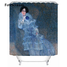 Load image into Gallery viewer, Gustav Klimt Shower Curtain Bath Curtains For Bathroom Waterproof Curtain Shower Frabic Bath Home Decor Shower Curtains or Mat