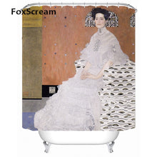 Load image into Gallery viewer, Gustav Klimt Shower Curtain Bath Curtains For Bathroom Waterproof Curtain Shower Frabic Bath Home Decor Shower Curtains or Mat