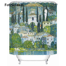 Load image into Gallery viewer, Gustav Klimt Shower Curtain Bath Curtains For Bathroom Waterproof Curtain Shower Frabic Bath Home Decor Shower Curtains or Mat