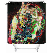 Load image into Gallery viewer, Gustav Klimt Shower Curtain Bath Curtains For Bathroom Waterproof Curtain Shower Frabic Bath Home Decor Shower Curtains or Mat