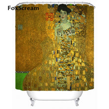 Load image into Gallery viewer, Gustav Klimt Shower Curtain Bath Curtains For Bathroom Waterproof Curtain Shower Frabic Bath Home Decor Shower Curtains or Mat