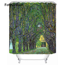 Load image into Gallery viewer, Gustav Klimt Shower Curtain Bath Curtains For Bathroom Waterproof Curtain Shower Frabic Bath Home Decor Shower Curtains or Mat