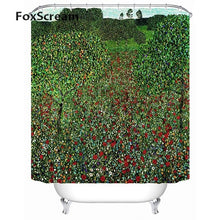 Load image into Gallery viewer, Gustav Klimt Shower Curtain Bath Curtains For Bathroom Waterproof Curtain Shower Frabic Bath Home Decor Shower Curtains or Mat