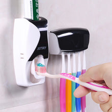 Load image into Gallery viewer, Convenient Toothbrush Holder Multi-function Save Space Toothbrush Toothpaste Bathroom Accessories Durable Toothpaste Dispenser