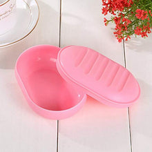 Load image into Gallery viewer, Simple Portable Travel Soap Dish Box Case Holder Container Bathroom Shower Outdoor Home  11 * 8cm