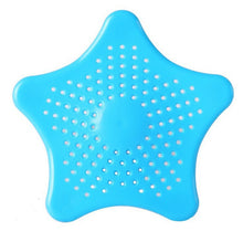 Load image into Gallery viewer, Bathroom kitchen Accessories Drain Star Hair Catcher Bath Stopper Plug Sink Strainer Filter Shower cocina