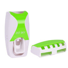 Load image into Gallery viewer, Convenient Toothbrush Holder Multi-function Save Space Toothbrush Toothpaste Bathroom Accessories Durable Toothpaste Dispenser