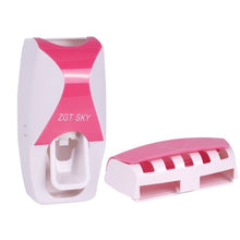 Load image into Gallery viewer, Convenient Toothbrush Holder Multi-function Save Space Toothbrush Toothpaste Bathroom Accessories Durable Toothpaste Dispenser